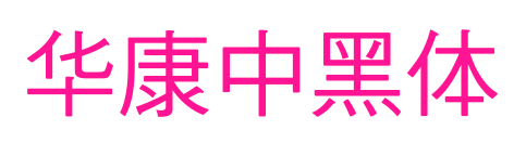 华康中黑体