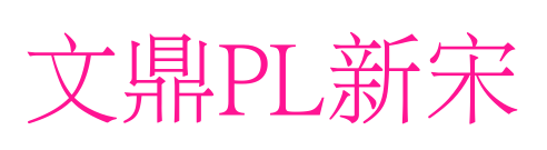 文鼎PL新宋