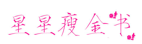 星星瘦金书
