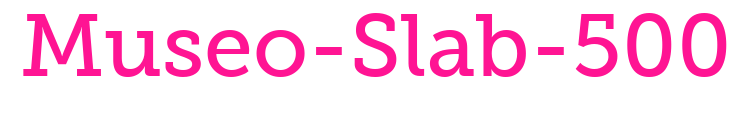 Museo-Slab-500预览图片