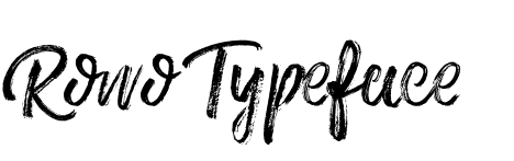 Rowo Typeface预览图片