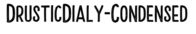 DrusticDialy-Condensed