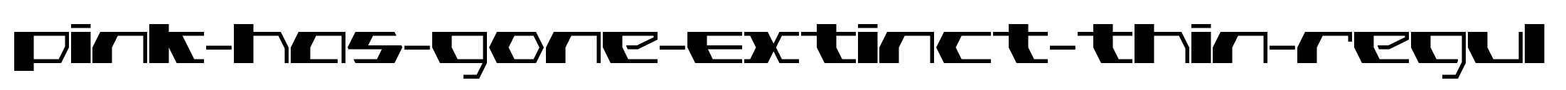 Pink-Has-Gone-Extinct-Thin-Regul