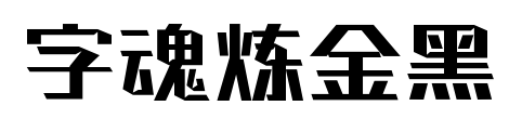 字魂炼金黑
