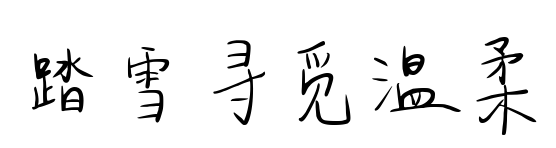 踏雪寻觅温柔